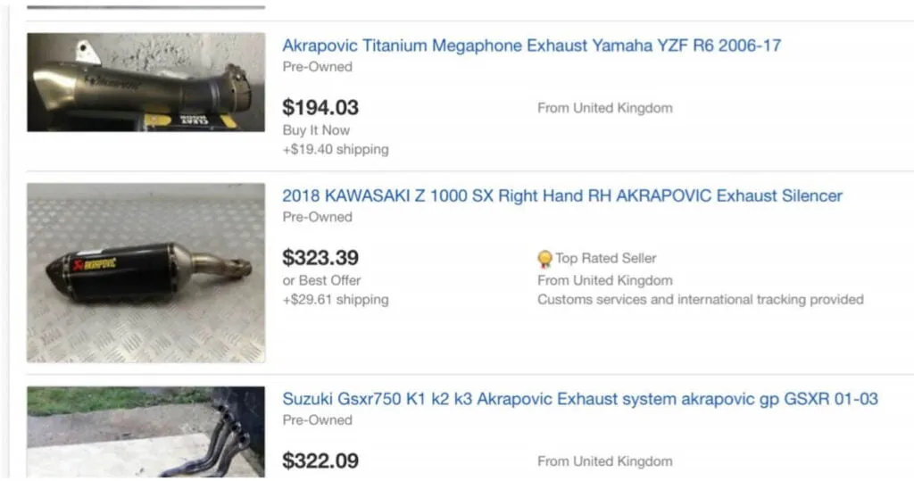 Akrapovic Exhaust On Ebay 1024x539 1