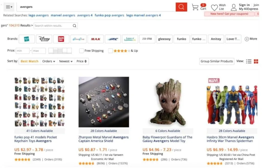 Marvel Avengers EBay Flipping 1024x657 1